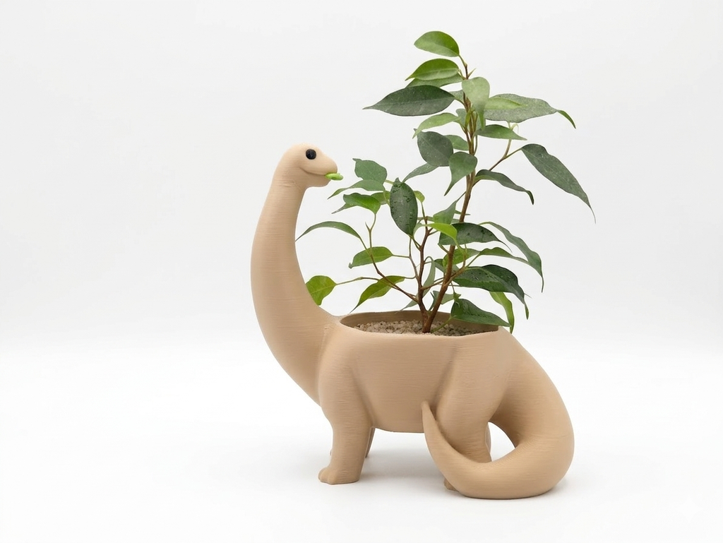 Cute Dinosaur Planter Pot for Indoor Plants 🌿
