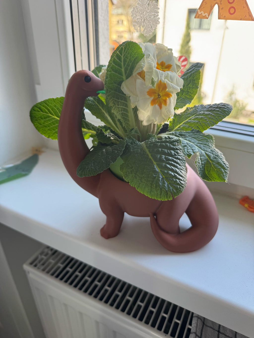 Cute Dinosaur Planter Pot for Indoor Plants 🌿