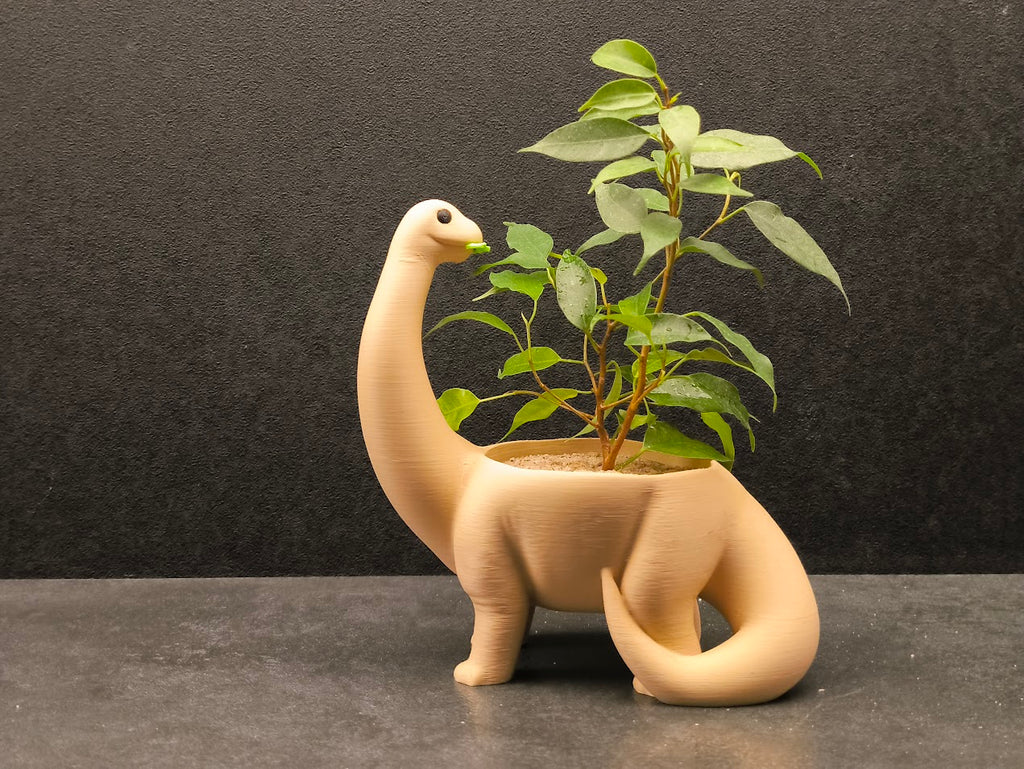 Cute Dinosaur Planter Pot for Indoor Plants 🌿