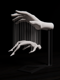 Floating Hand Illusion Sculpture – Modern Artistic Home Decor